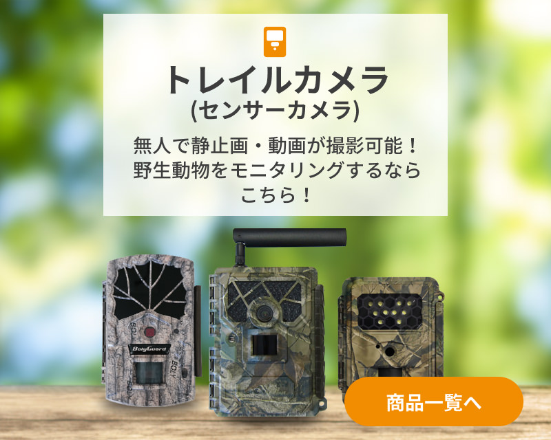 おすすめトレイルカメラ