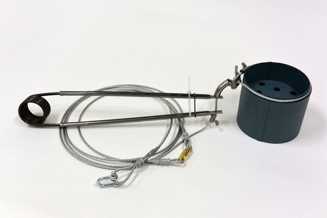 跳ね上げ式・足くくり罠（4mm・12cm） | 鳥獣被害対策ドットコム