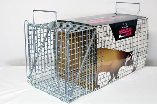 中型獣用箱わな 栄ヒルズ D type No.402／D type No.403 栄工業 捕獲器
