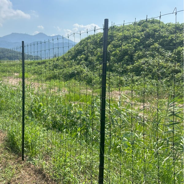景観に配慮したブラウン色の防護柵 「パタサク」 | 鳥獣被害対策ドットコム