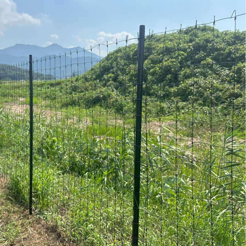 景観に配慮したブラウン色の防護柵 「パタサク」