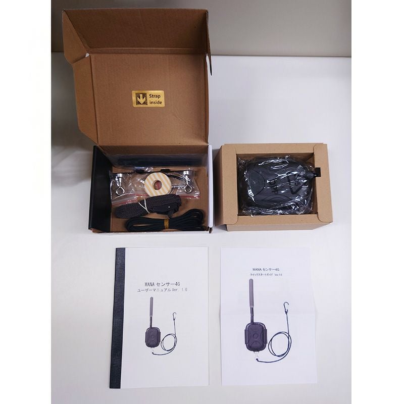 【箱わな・くくり罠用センサー】WANAセンサー4G